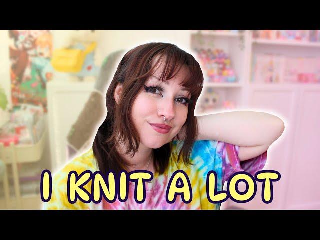 Sometimes I Take Project Detours - Spend A Week With Me | Chatty Crochet & Knitting Vlog - Shaiyeh