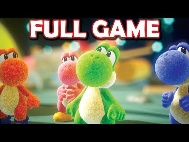 Yoshi's Crafted World FULL GAME PLAYTHROUGH!!