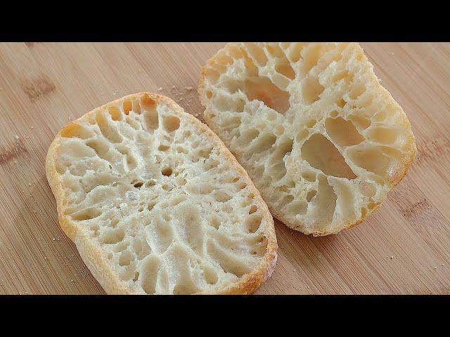 The recipe I was trying to keep a secret! THE Perfect Ciabatta Bread (Crunchy, Chewy, Delicious!)