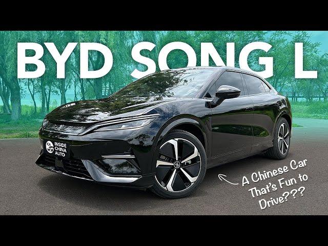 BYD Song L Driven - A Chinese Car That's Actually Fun To Drive