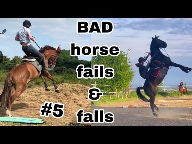 BAD HORSE FAILS & FALLS 2023 part 5