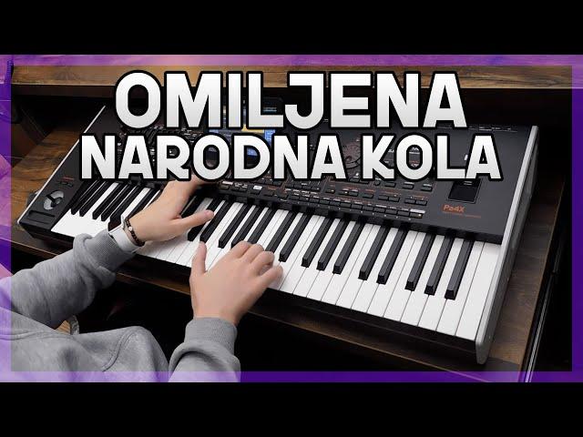 OMILJENA NARODNA KOLA SPLET // MARKO MX - KORG Pa4x!