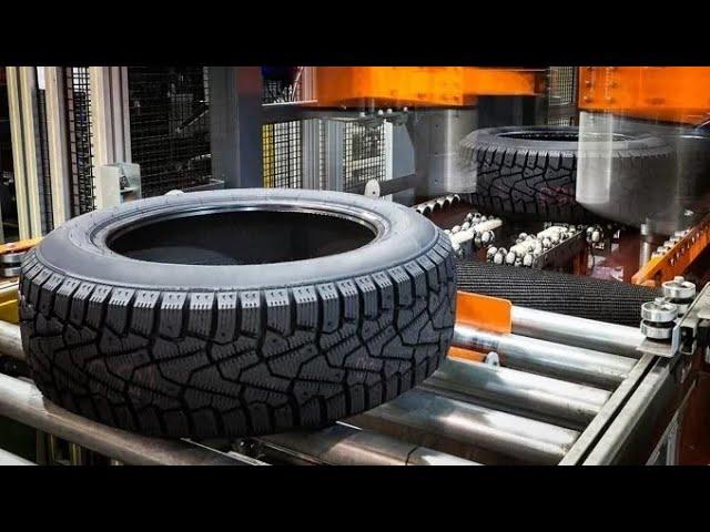 How Tyre Are Manufactured In factory | Tyre Manufacturing process | MachTech HD