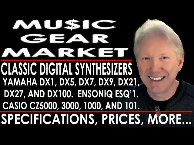 MUSIC GEAR MARKET: CLASSIC DIGITAL SYNTHESIZERS