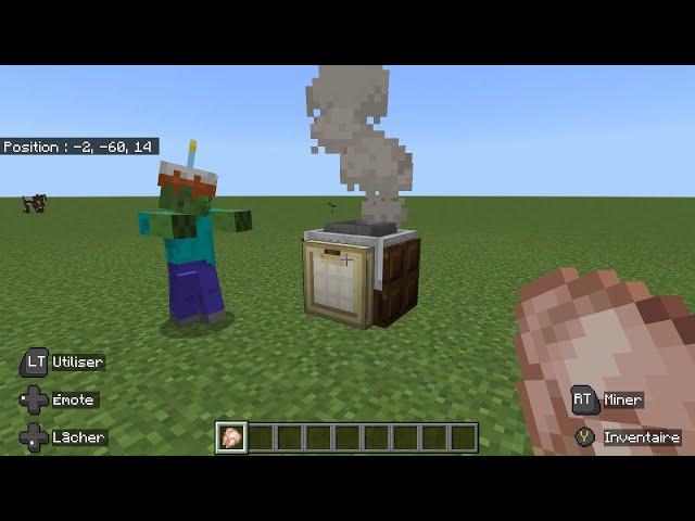 MINECRAFT - TUTO FACILE - UN FOUR FONCTIONNEL