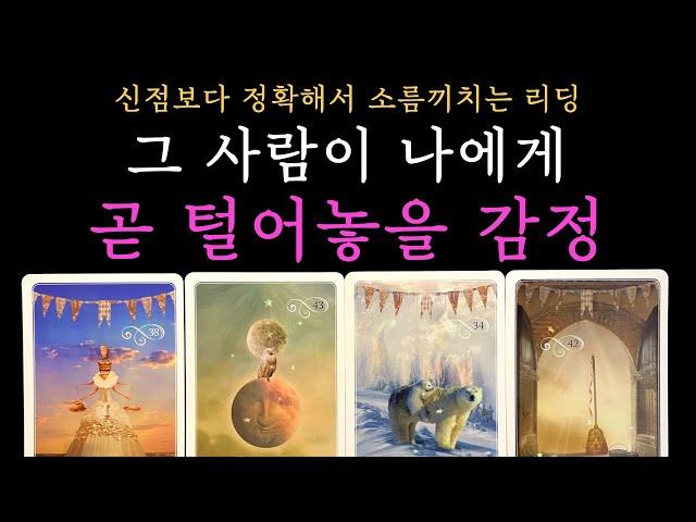 [타로 속마음] 그 사람이 곧 털어놓을 감정(짝사랑 썸 커플 재회)