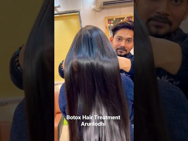 Botox Hair Treatment Done  Arunlodhi Happy Client 