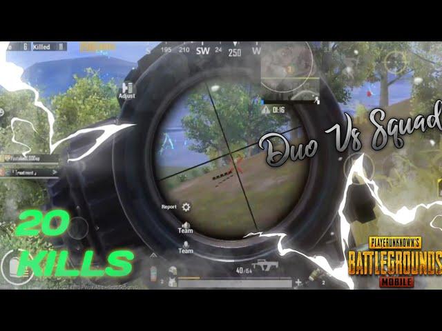 Pubg DUO VS SQUAD Gameplay in ace lobby  HOW TO KILL BY YOUR CONFIDENCE