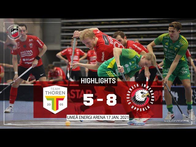 Highlights Team Thorengruppen SK vs Storvreta IBK 5-8