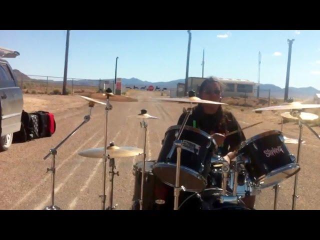 Drumming at the Back Gate of Area 51 - FindingUFO