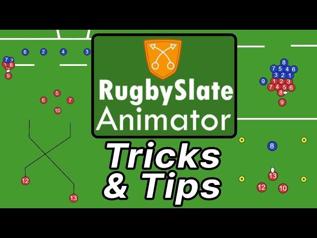 RugbySlate Animator Tutorial - Tricks and Tips