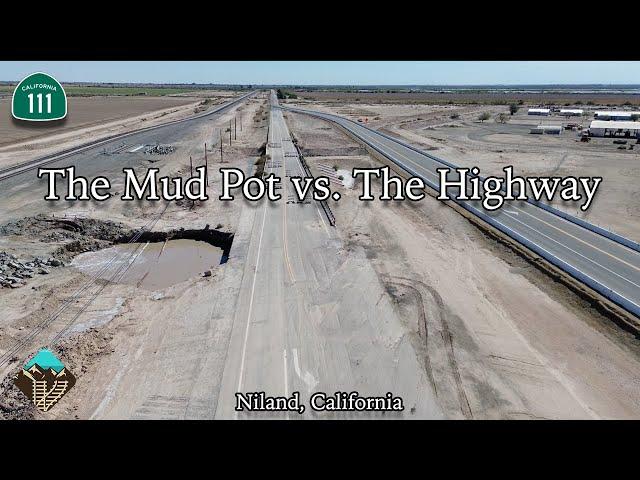 World's Only Moving Geyser and its Path of Destruction - Visiting the Niland Geyser