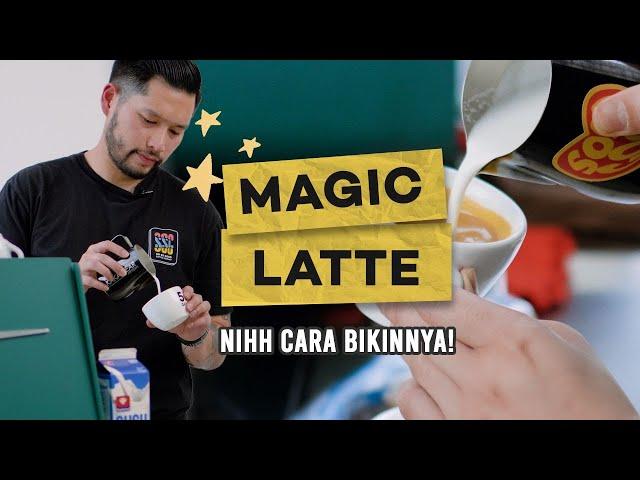 MAGIC LATTE !! NIHH CARA BIKINNYA!