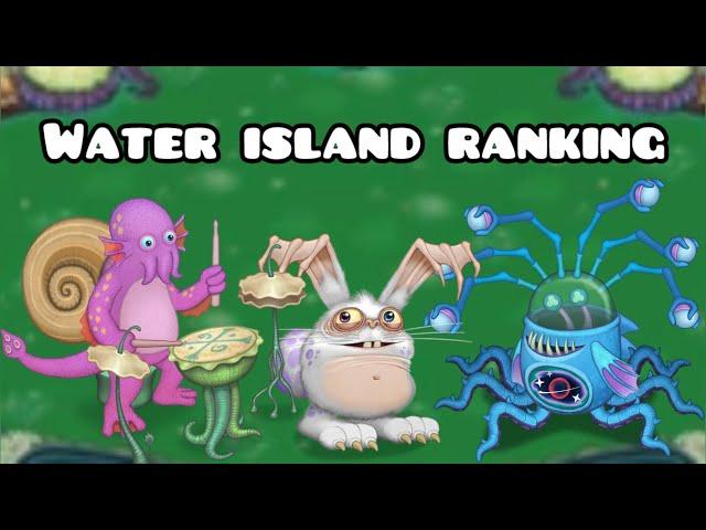 Ranking All Water Island Monsters! [Remastered] (My Singing Monsters)