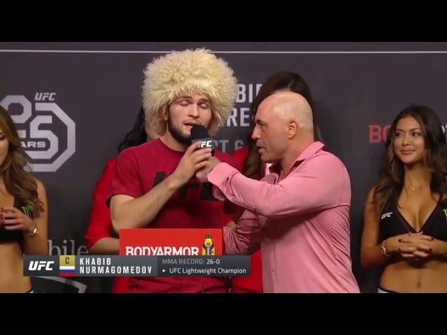 Alhamdulillah — Khabib Nurmagomedov