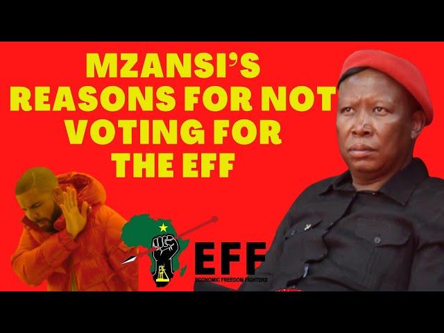 Reasons: Mzansi loves the EFF but won't vote for it.