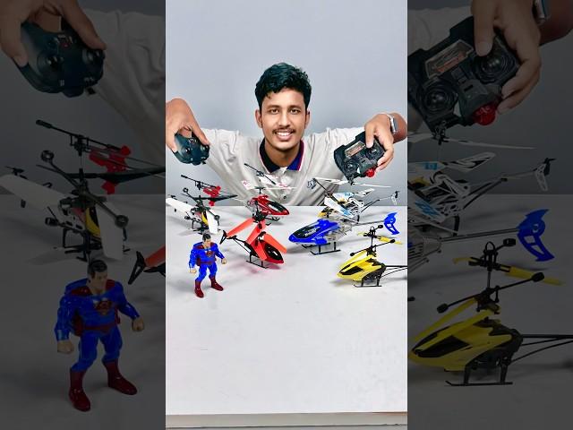 8 different remote control helicopters