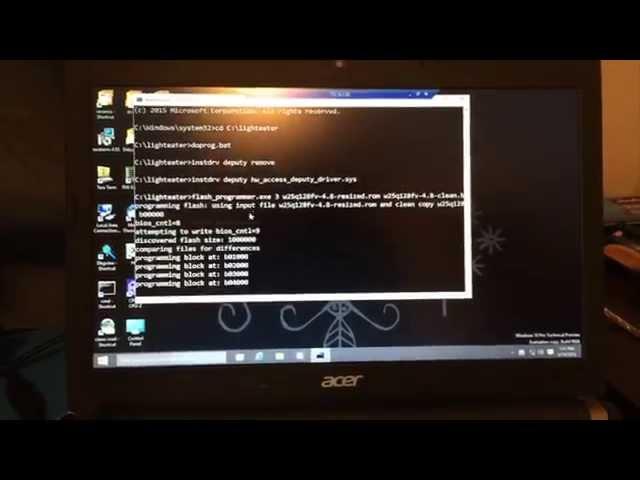 LightEater Demo: Stealing GPG keys/emails in Tails via remote firmware infection