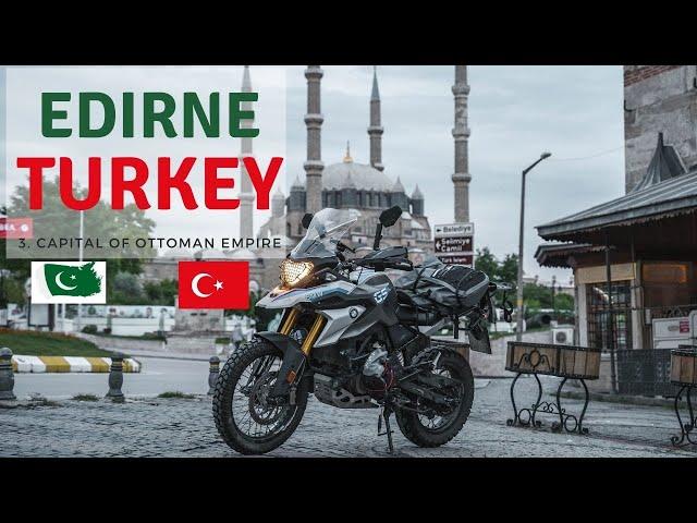 The Incredible Mosque of Edirne Turkey Ep. 23 | Motorcycle Tour From Germany to Pakistan and India