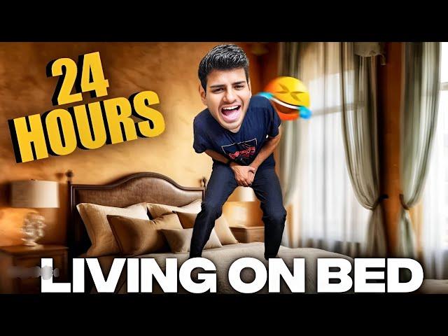 24 hours living on bed | Gone extremely wrong | #challenge