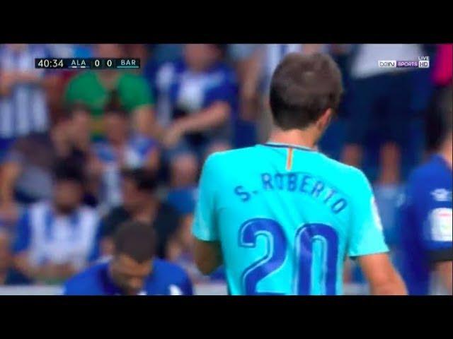 Sergi Roberto vs Alaves (Away) 20/08-17 HD 1080i by RLcomps