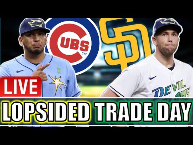 LOPSIDED TRADE DAY: Padres OVERPAY For Jason Adam & Cubs STEAL Isaac Paredes. That & Rumors