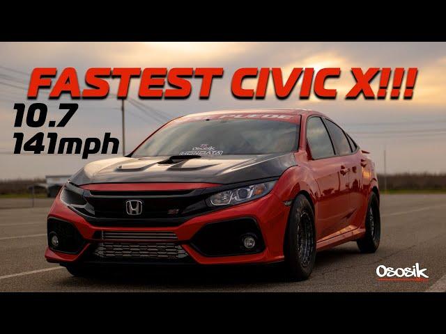 Fastest Honda Civic Si 10th Gen In The World - Ososik Media