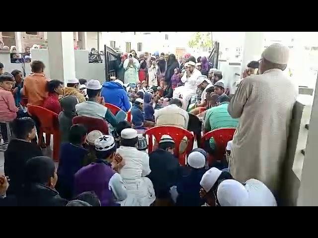 ri pablic dey duva molana zakariya Rahmani (jargal) madrasa feze Rahmani idgah mohollah  Godhra