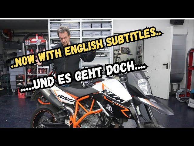 KTM LC8: 990 Supermoto R - rebuilding the engine including performance measurement