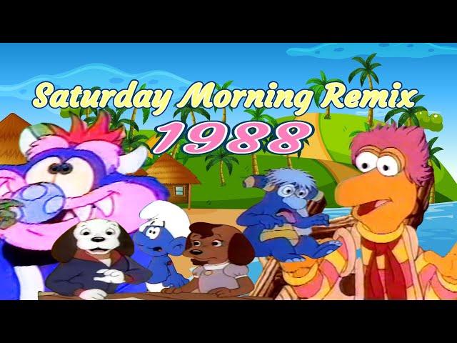 Saturday Morning Remix with commercials and bumpers | 1988