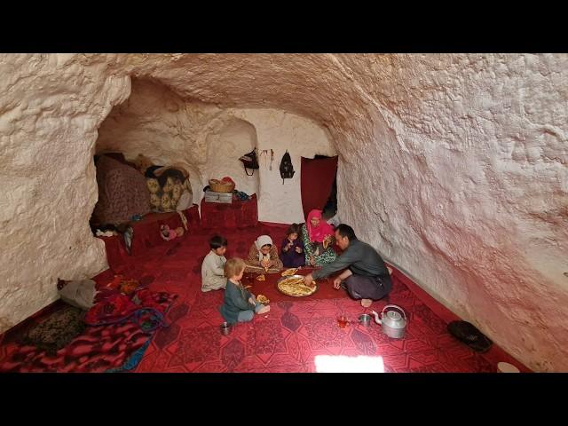 Discovering Ancient Afghan Village Life Inside A 2000-year-old Cave : village life Afghanistan