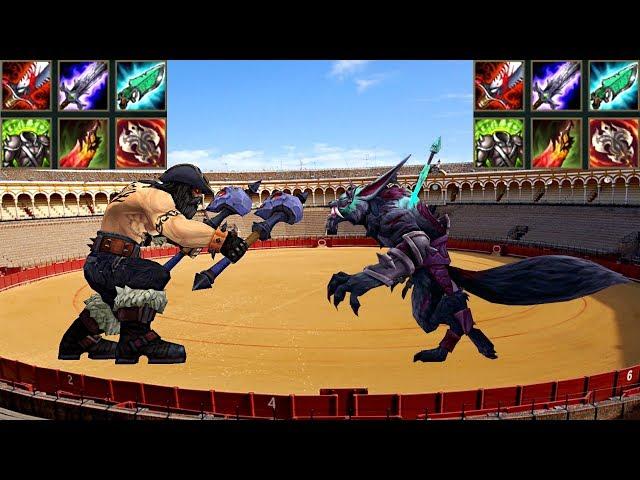Max Healing OLAF vs Max Healing WARWICK! MAXIMUM LIFE STEAL!