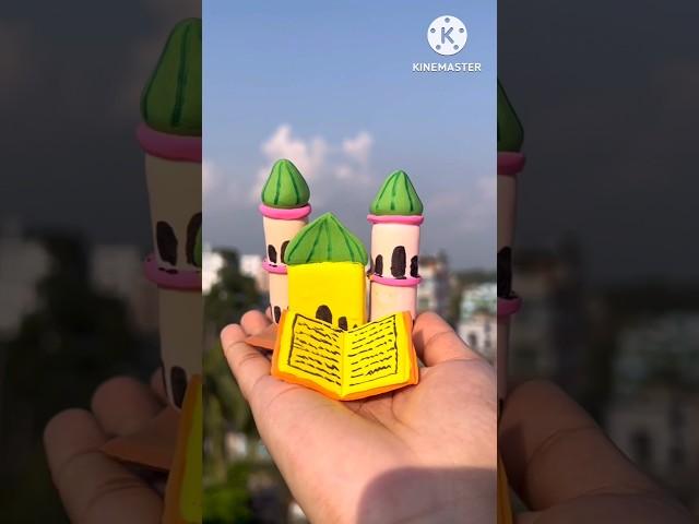 DIY idea how to make easily modina with clay#clay #diy #claycrafts #youtubeshorts #clayart