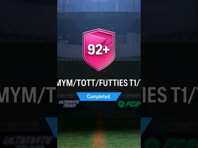 92+ PTG/MYM/TOTT/ Futties Player Pick EA FC 24 Ultimate Team