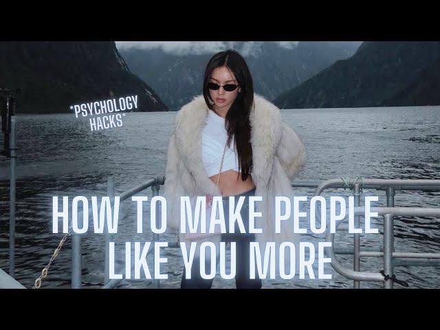 how to make people like you instantly | proven social & psychology tips from simonesimmo