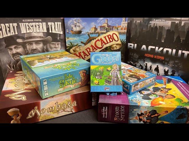 Ranking Alexander Pfister's Board Games