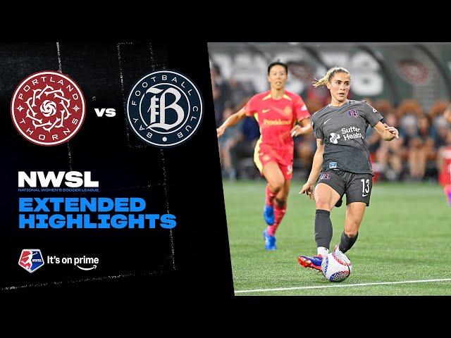 Portland Thorns FC vs. Bay FC | NWSL Extended Highlights | 8/30/24 | Prime Video