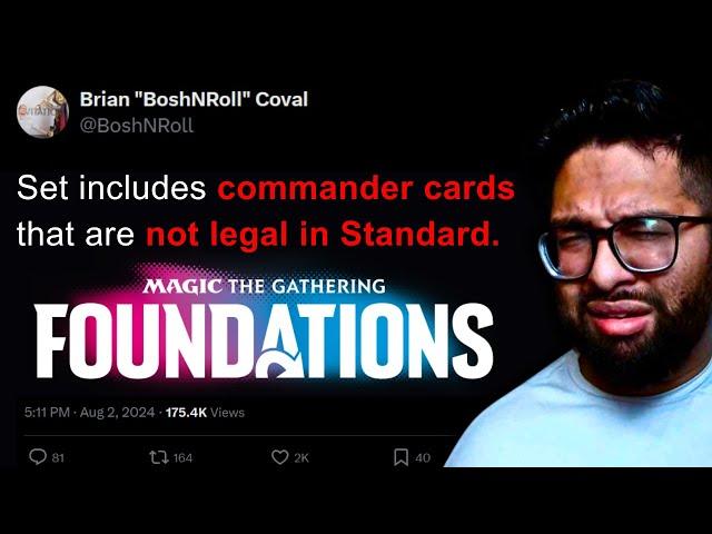 Commander Is Everywhere - MTG Foundations Forces You To Care About Standard For 5 Years LOL