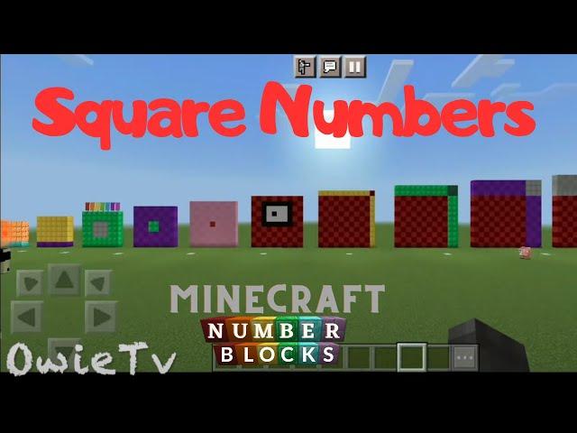 Numberblocks Minecraft  Square Squad  1-400 Nursery Rhymes Math Learning Songs for Kids