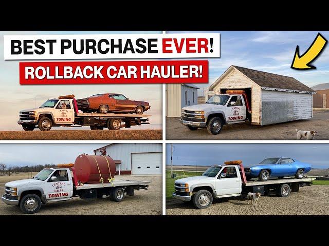 The Rollback is BACK! Our 1998 Chevrolet 3500HD puts in the the work! When we're not fixing it...