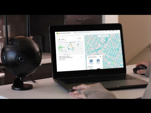 Publish your 360 videos with Street View Studio