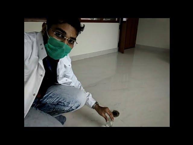 Fumigation of Lab