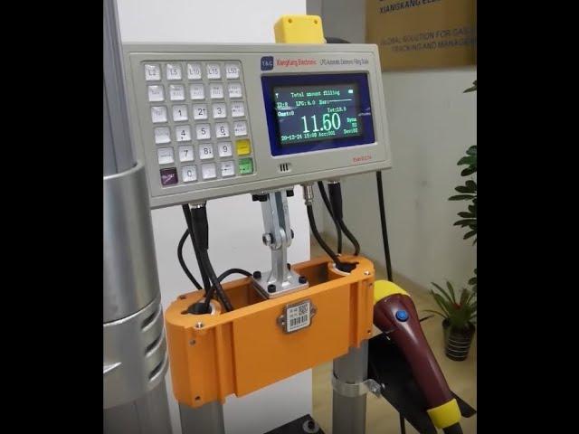 How to operate XiangKang electronic solenoid LPG Filling Scale?(andy@czxkdz.com)