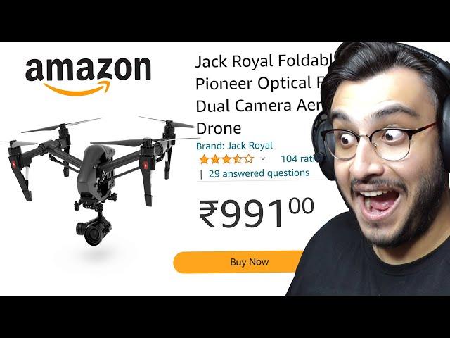 I BOUGHT THE CHEAPEST DRONE FROM AMAZON