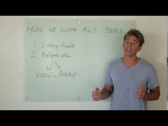 How we work MLS deals (You must be listing agent)