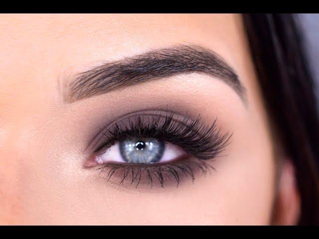 Matte Smokey Eye Makeup Tutorial | Smashbox Minimalist Cover Shot Palette