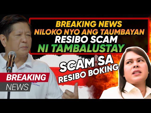 HETO NA MARCOS JR EVEDENSYA NG RESIBO SCAM NILABAS NA