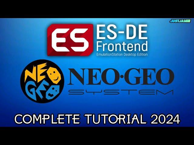 EmulationStation DE  Neo Geo Emulator Setup 2024 #emulationstation #neogeo #emulator