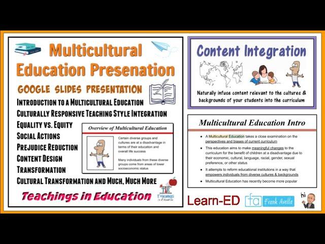 Multicultural Education: Education Conference & Live Chat