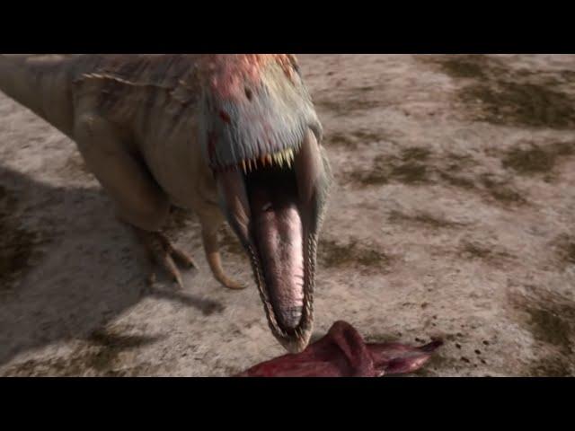 Mapusaurus gang Vs. Argentinosaurus | Planet Dinosaur | BBC Earth